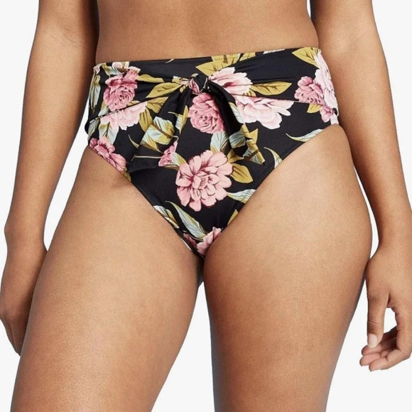 Shade & Shore High Waisted Bikini Bottom - Picture 1 of 7